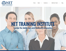 Tablet Screenshot of netinstitute.org